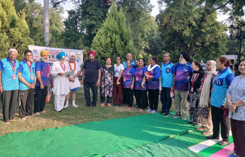 Special event organized at Barandari Gardens on the occasion of International Yoga Day
